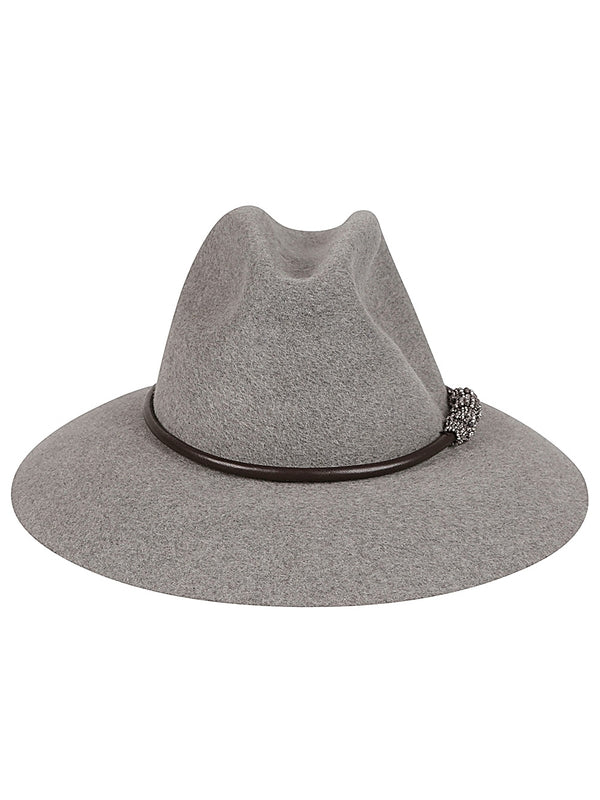 Monilli
  Decoration Wool Fedora