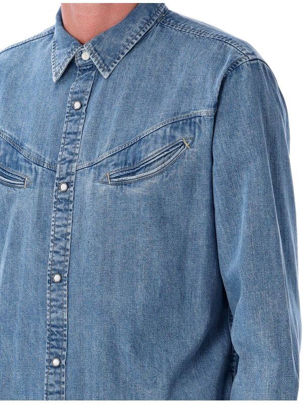 Levi'S Blue Shirt