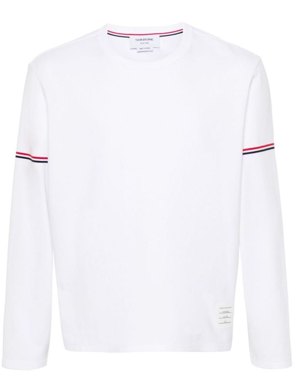 Rwb Tab Cotton Long Sleeve Top