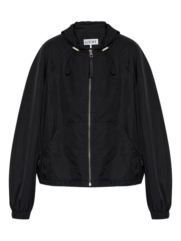 Anagram Logo Hooded Jacket