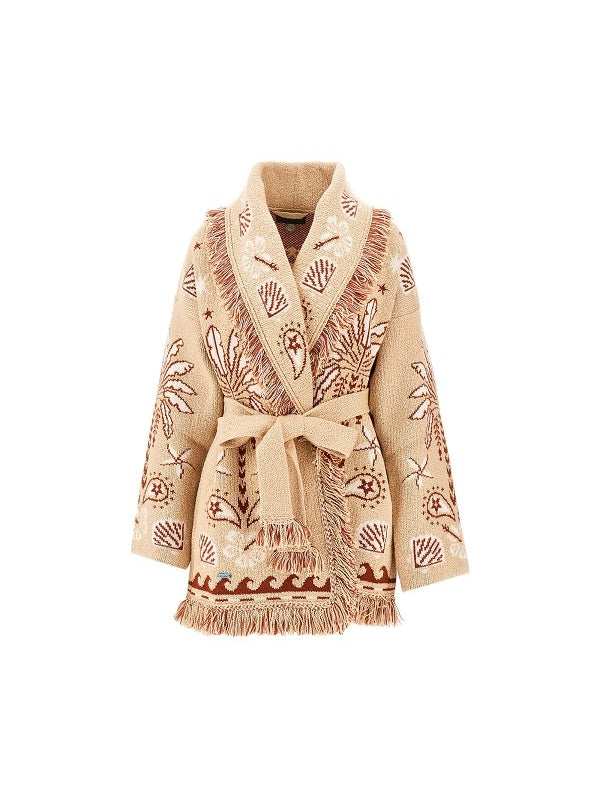 Alanui Beige Cardigans