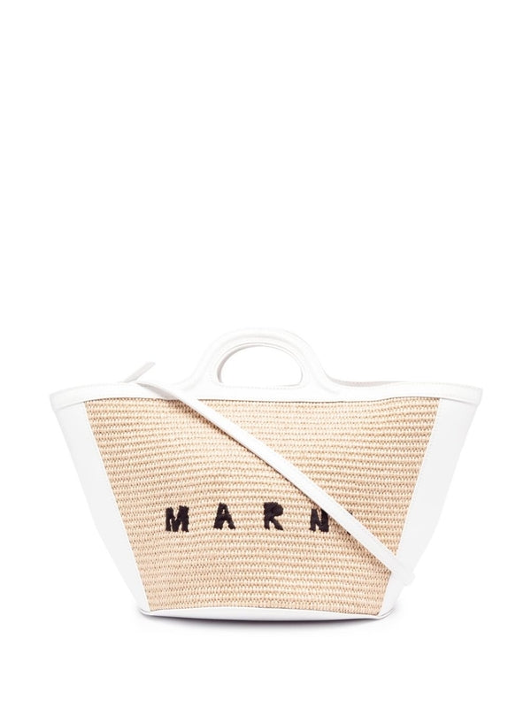 Tropicalia Small Raffia Bucket Bag