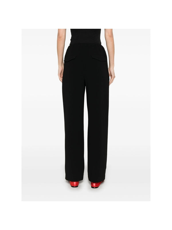 Drawstring Pleats Detail Pants