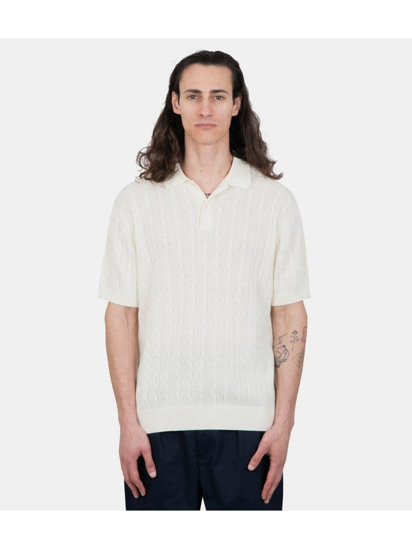 Beams + White Polo Shirts