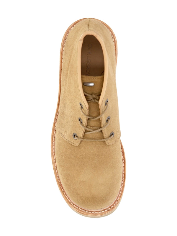 Our Legacy Brown Suede Desert Boots