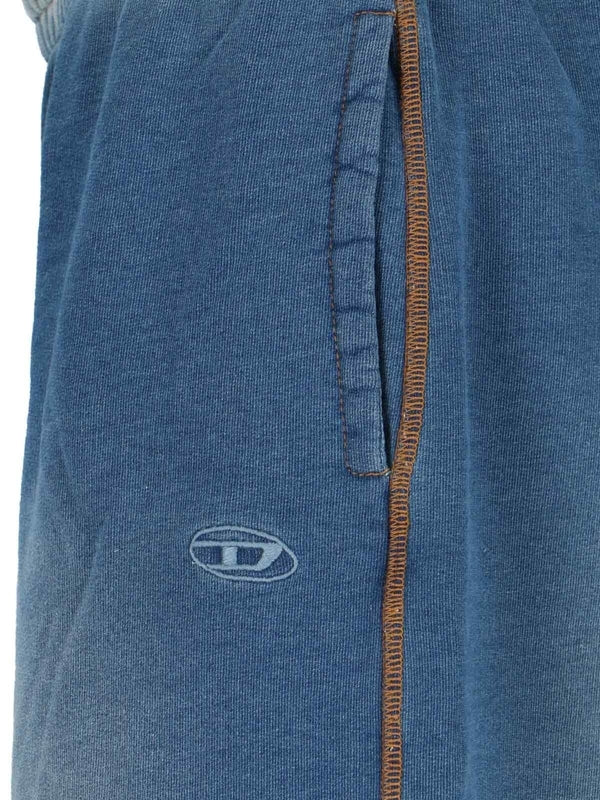 ZENIA Logo Banded Wide Pants