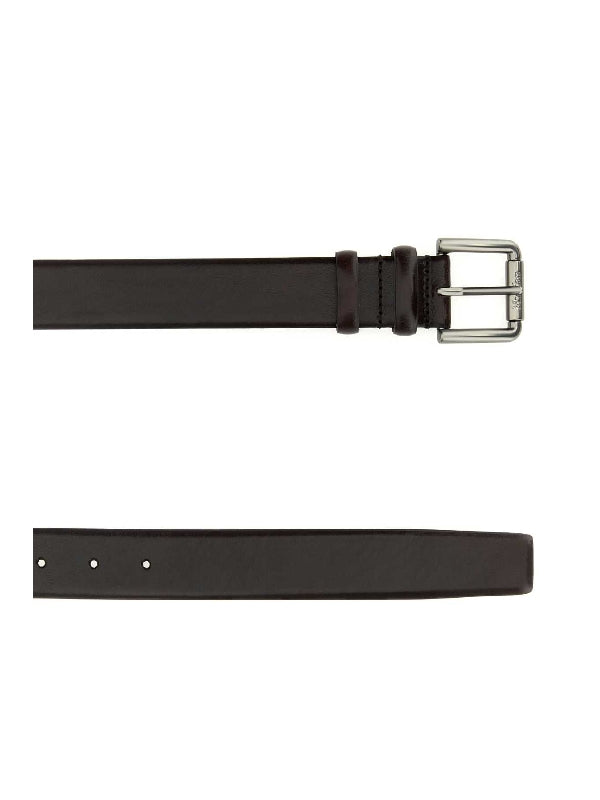 Buckle Brown Leather Belt