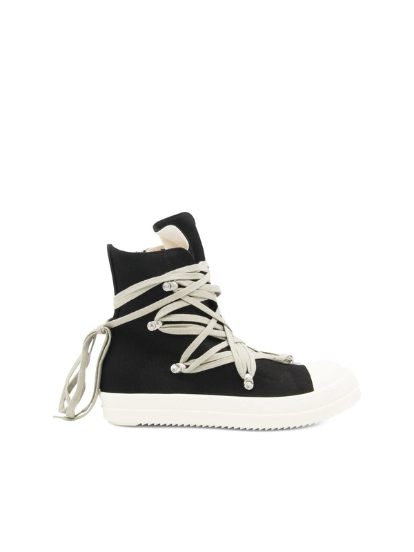 Rick Owens Drkshdw Black High Top Sneakers