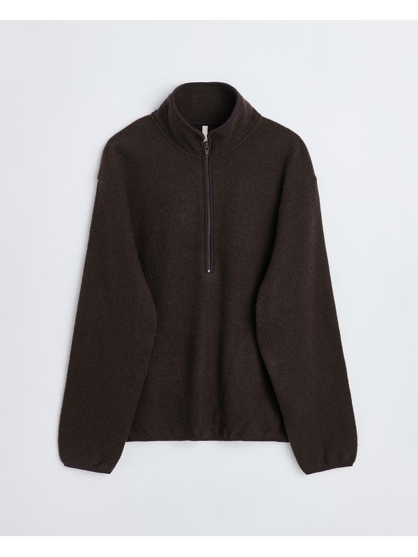 Wool Half-zip