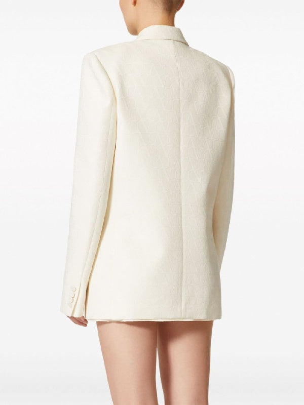 Wool Silk
  Single Jacket