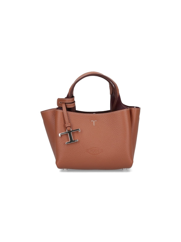 Tod'S Brown Tote Bags