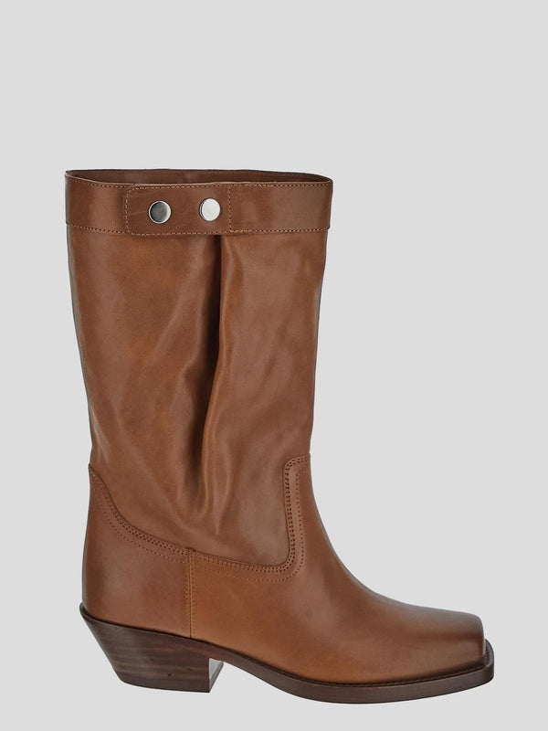 Ademe Calfskin Mid Boots