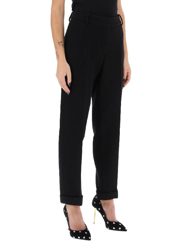 Wool Crepe Pants