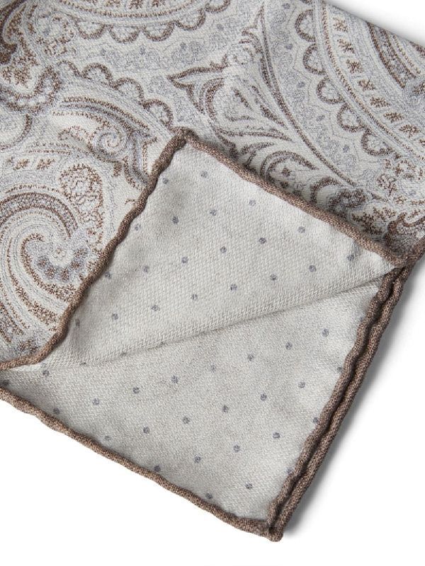 Paisley Printing Silk Handkerchief