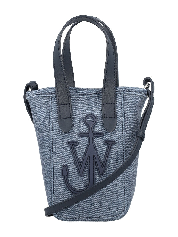 Anchor Logo Denim Tote Bag