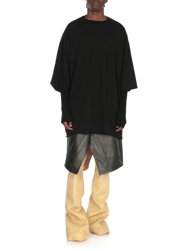 Rick Owens Drkshdw Beige Middle Boots