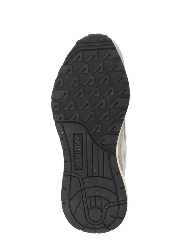 Autry Beige Low Top Sneakers