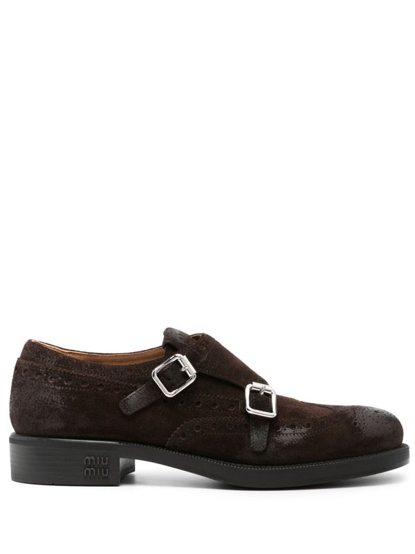 Church's Leather Monk Strap Shoes