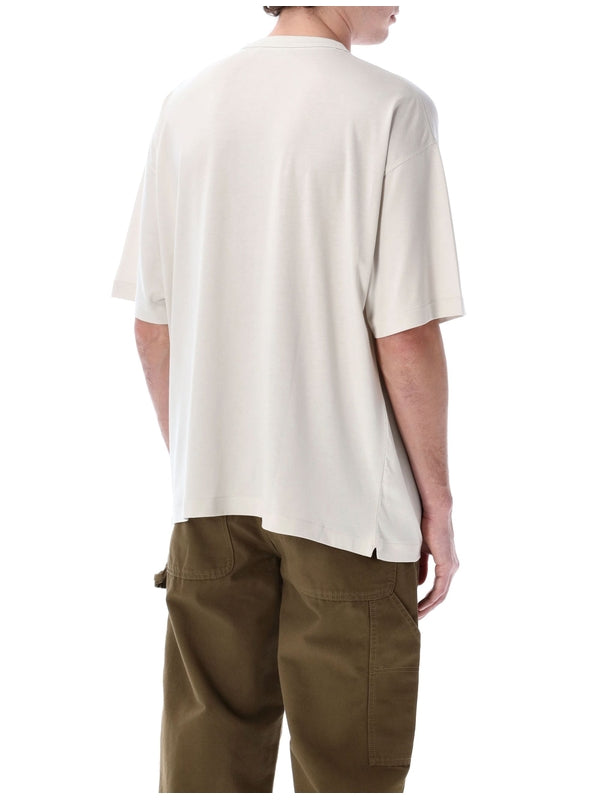 Crewneck Lyocell Cotton Short Sleeve T-Shirt