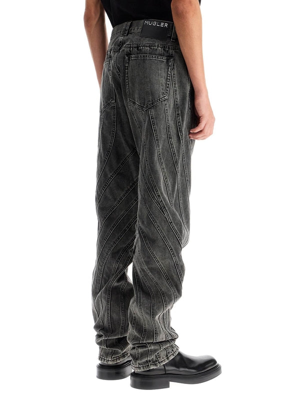 Spiral Wash Denim Pants