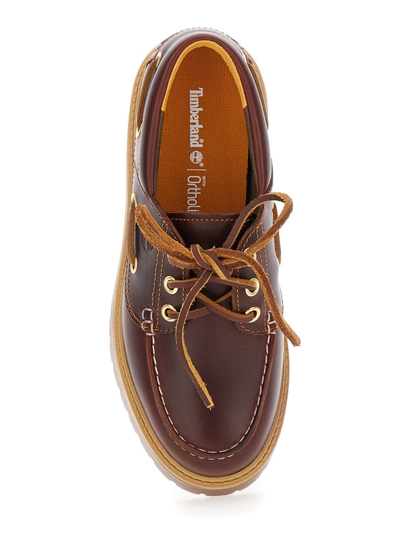 Timberland Brown Lace-Up Boots
