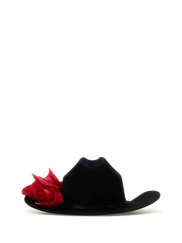 Willy Chavarria Black Fedora