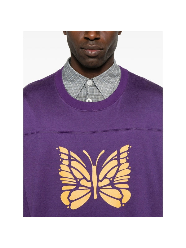 Butterfly Logo Crewneck Short-sleeve T-shirt