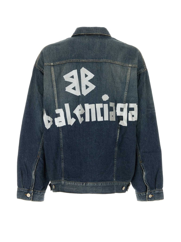 JACKETS 738738TRWA7 3020 Blue Trucker