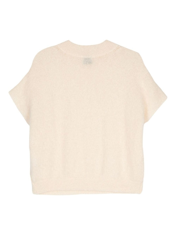 Wool Short Sleeve Knit