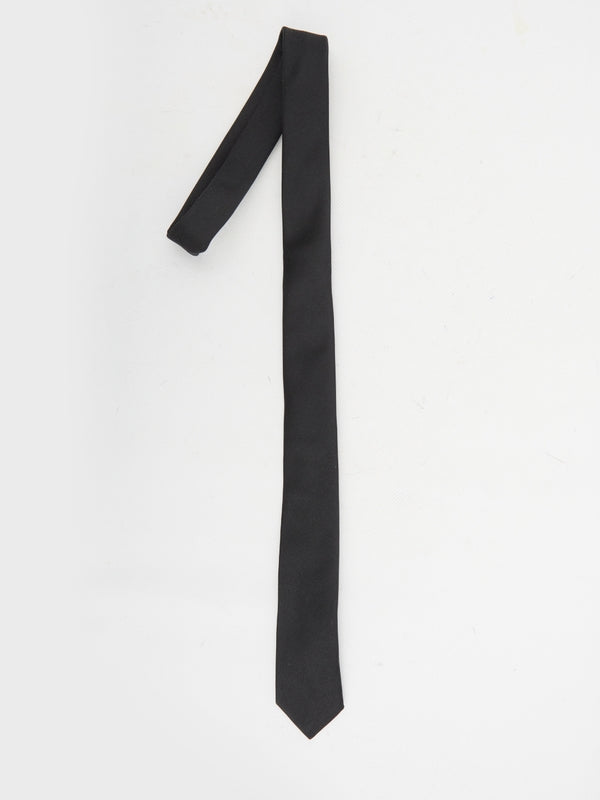Saint Laurent Black Neck Ties
