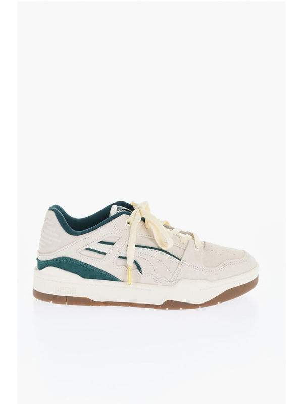 Puma Beige Low Top Sneakers