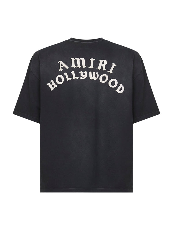 Amiri Black Half Sleeve