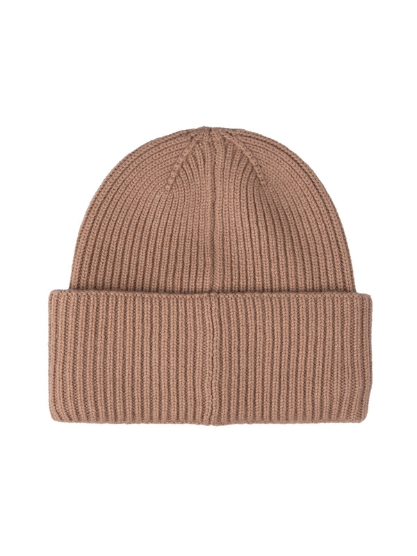 Logo Embroidered Cashmere Beanie