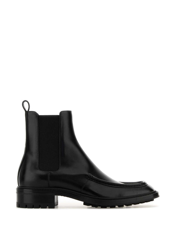 Saint Laurent Black Chelsea Boots