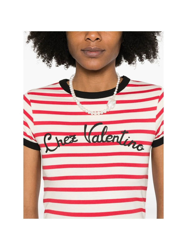 Valentino Red Half Sleeve