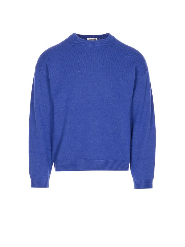 Auralee Blue Knitted
