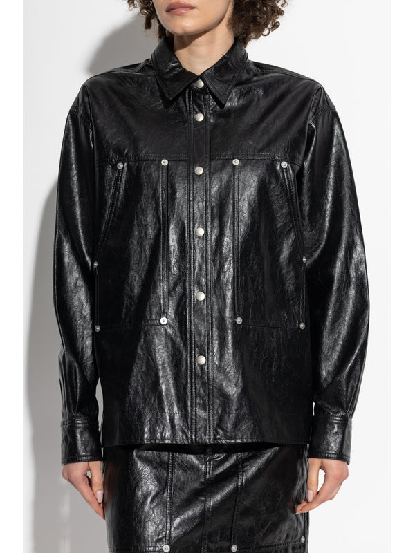 Abelia Fake
  Leather Over Shirt