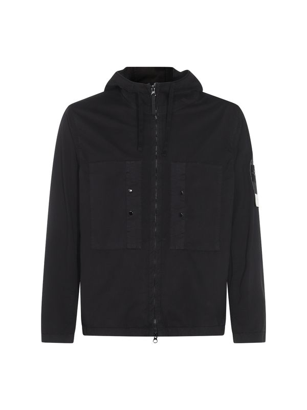 Wappen Patch Cotton Hoodie Jacket