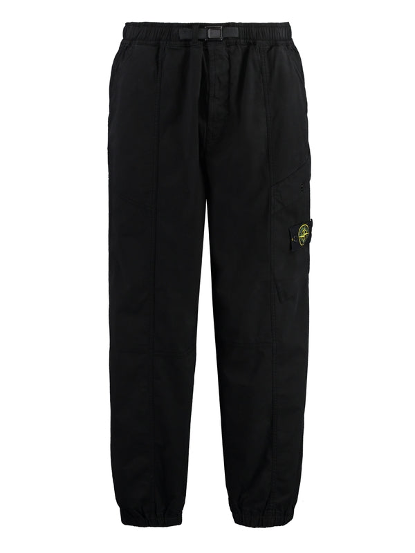 Wappen Patch Cotton Jogger Pants