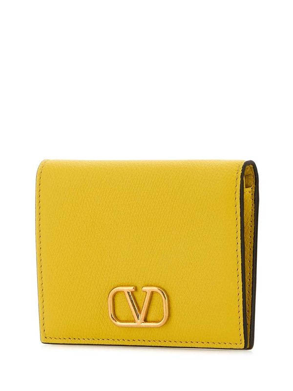Valentino Yellow Card Holders