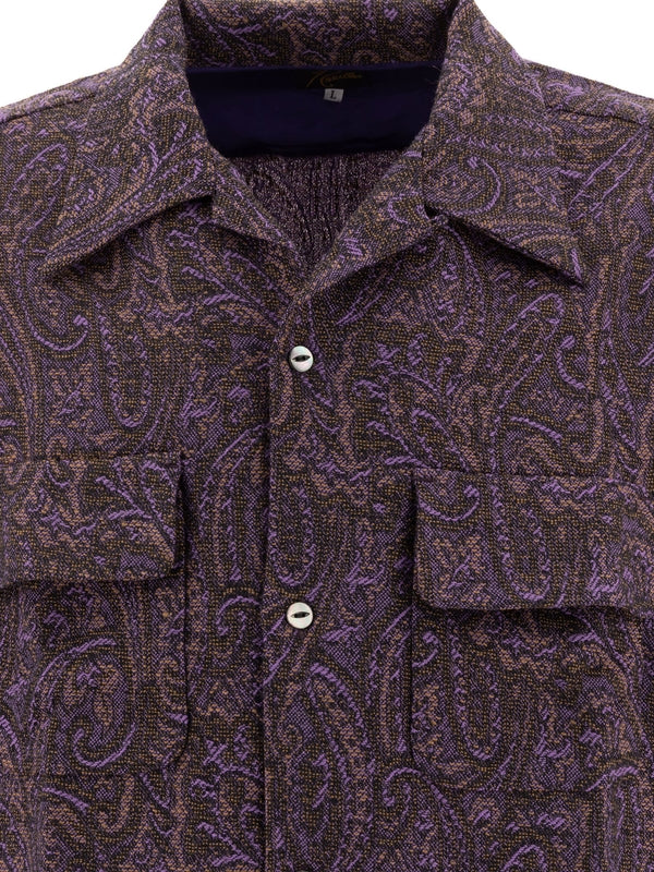 Paisley Wool Shirt