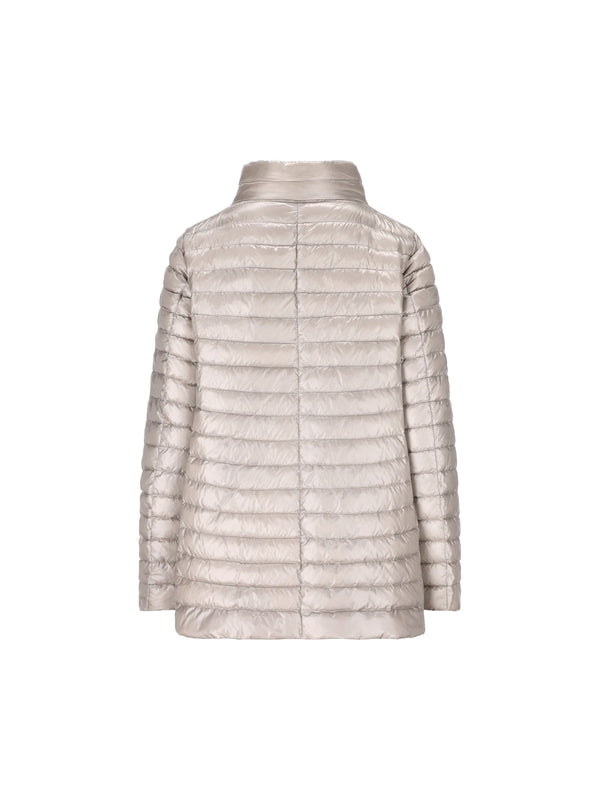 Reversible High-neck Lightweight Padded
  Jacket