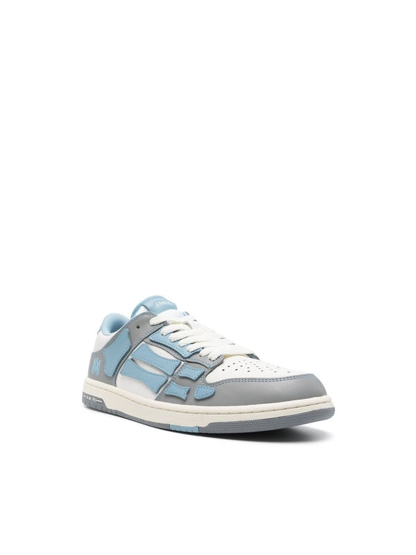 スケルレザーロートップスニーカー