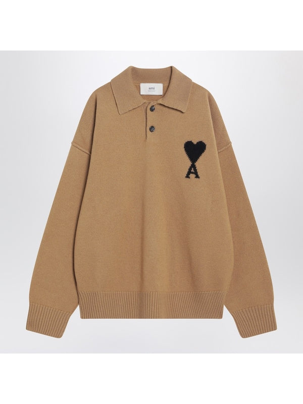 Ami Beige Knitted