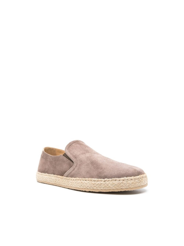 Suede Slip-On Espadrilles