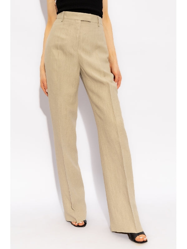 Tailored
  Viscose Linen Pants