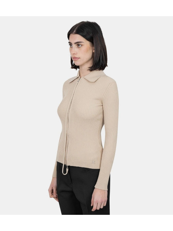 Courrèges Beige Cardigans