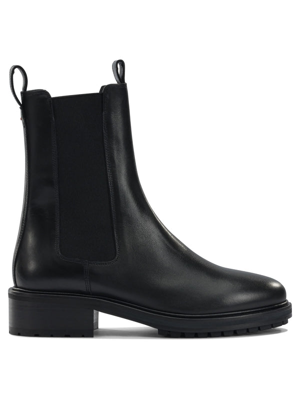 Aeyde Black Chelsea Boots