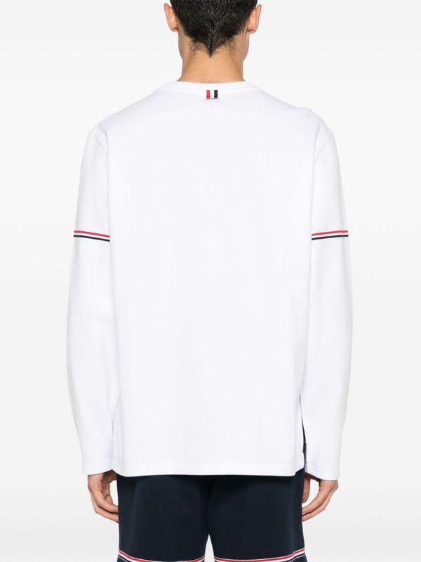 Rwb Tab Cotton Long Sleeve Top