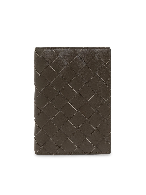 Intrecciato Leather Passport
  Case